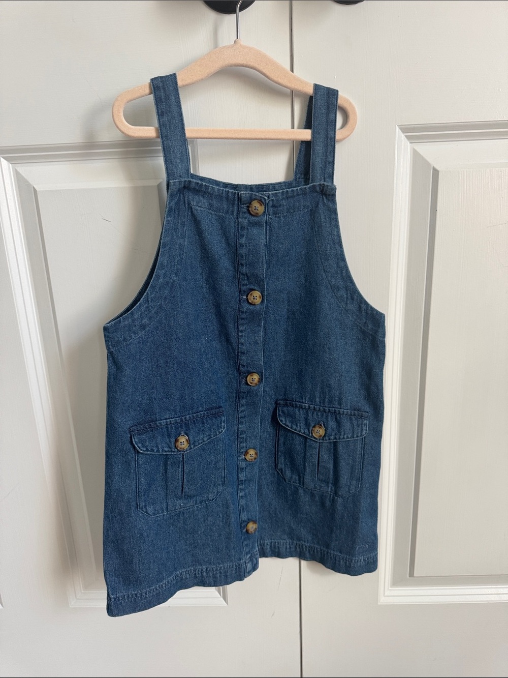 Vineyard Vines Denim Button-Front Girls Jumper